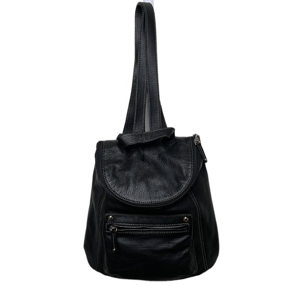 Pelle Studio Handbags - Pell Studio Pebbled Leather Backpack